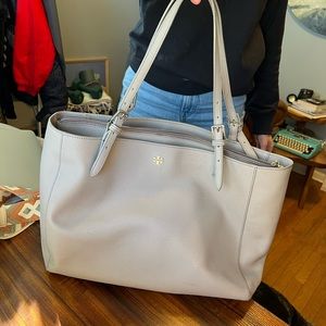 Tory Burch 2018 Triple Compartment Tote Bag in Tuape. Originally purchased $358